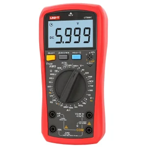 Uni T UT890C+ High Precision Multifunctional Smart Burn Proof Multimeter for Measuring Temperature Capacitance Voltage