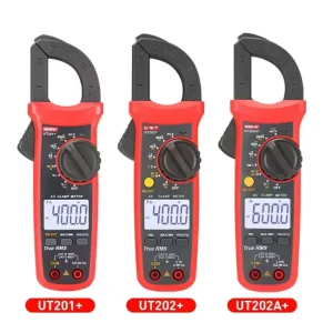 Uni t UT200A Digital Clamp Meter 2000 Counts 28mm Jaw 600V AC DC Multimeter LCD Backlight Voltmeter Ohmmeter 2A Diode Tester