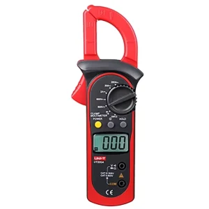Unit-T Ut200A Portable Digital Clamp Meter AC/DC Multimeter 2000 Count Range Voltmeter Ohm Meter AC Diode Tester LCD Back Bright