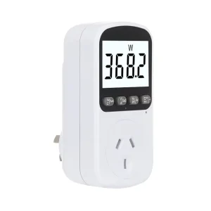 Universal Multiple Plug Safty Plastic Wireless PM10 Power Meter