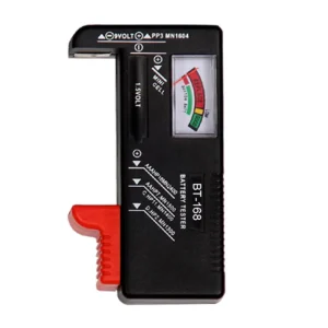 Universal Needle Type Battery Checker Tester BT 168 for 1.5V 3V 9V 18650 Battery OEM Customizable