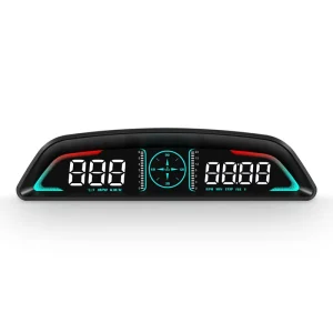 Universal OBD2 Meter Speedometer Head up Display Multi function Gauge B3 HUD Water Temp Turbo RPM Car Accessories