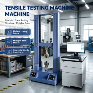 Universal Testing Machine Computer Controlled Plastic Rope Tensile Breaking Strength Lab Test Equipment
