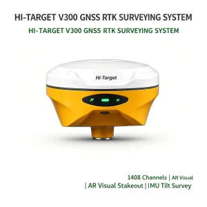 V300 Surveying Instrument Differential GPS RTK High Accuracy Rover and Base Station GNSS Receiver Complete Set