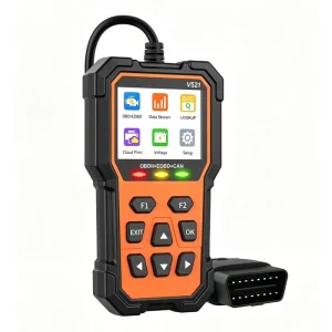 V521 OBD2 Scanner & Battery Tester Car Code Reader Check Engine Light Live Data CAN Protocol for Vehicles Newer (9-16V)