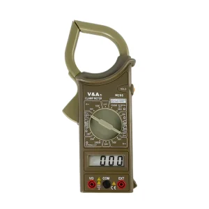 VA M266 Digital Manual Clamp Meter CAT III 600V 1000A 1999-Count AC/DC Voltage AC Current Resistance Continuity Multimeter