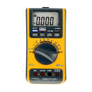 VA18B Auto Range Multimeter DMM TRMS USB Interface Electrician Tester DC AC Voltage Capacitance Ohm Hz 6000 Counts CAT III