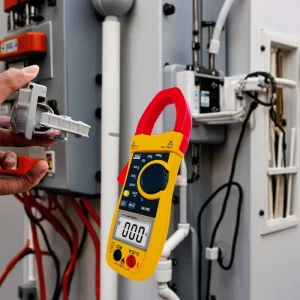VA310C Digital Clamp Meter 2000-Count LCD Display Manual Ranging 1000A AC Inrush Current CAT III 600V CAT II 1000V