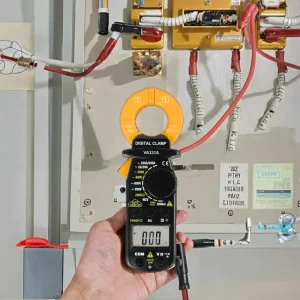 VA331A Mini Portable Digital Clamp Meter 500A 600V CAT III NCV Diode Multimeter Continuity Testing Capacitance Resistance
