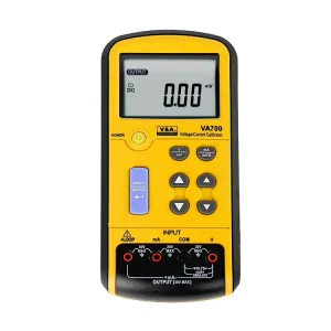VA700 High Accuracy Electronic Process Multimeter Calibrator Meter Multifunction DMM Loop Calibrator IP65 Protection Quick Click