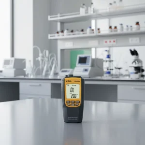 VA8090 A 2 in 1 Infrared Thermocouple Digital LCD Thermometer ABS OEM ODM Wireless No Contact Laser Temperature Emissivity