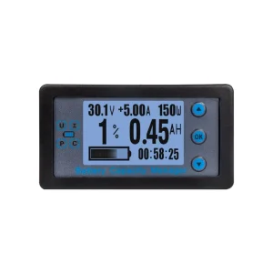 VA9510 Battery Capacity Manager LCD Digital Voltage Current Power Meter Battery Capacity Coulometer 120V 100A