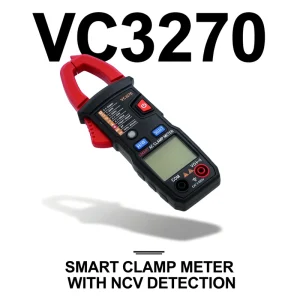 VC3270 4000 Counting Voltage Meter Ammeter Capacitance and Resistance Meter Digital Clamp Meter Multi functional Tester
