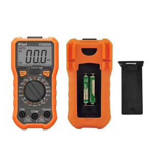 VC833A 1999 Digits Smart TRMS NCV Data Hold Torch Function Universal Multimeter