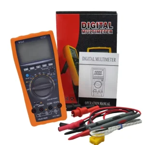 VC87 Portable Multimeter with 0.5%+3 Accuracy 1000V DC/750V AC 20A EMC/LVD Certified