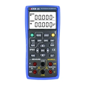 VICTOR RuoShui 06 Voltage MA Calibrator IP65 Measurement and Source Functions 0.05% Accuracy 24V Loop Power Handheld Calibrator