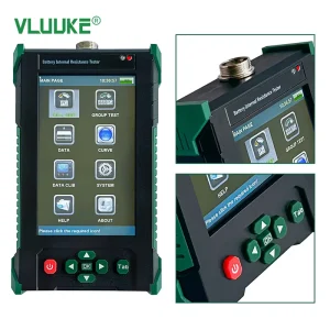 VK3002 High Precision Battery Cell Tester Portable Battery IR Tester Test Equipment