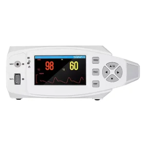 VM5 Compact Veterinary Blood Oxygen Pulse Monitor Real-time Waveform Display Animal Vital Signs Detection Device