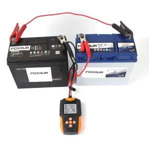 Vehicle Charger Battery Tester 12V 24V Lithium Battery Tester CCA Internal Resistance Meter Motorcycle Analyser