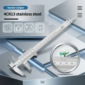 Vernier Caliper 150mm 200mm 300mm Metal Calipers Gauge Diameter Micrometer Thickness Measuring Tools