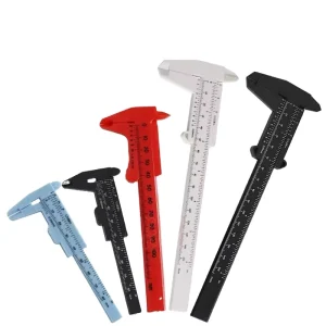 Vernier Caliper Digital Display Plastic Caliper Mini Caliper Stationery Measuring Caliper