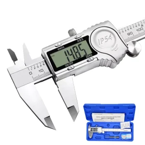 Vernier Caliper Electronic IP54 Waterproof Stainless Steel Digital Calipers 0.01mm 6 Inch 0 150mm HOLD Digital Caliper