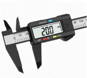 Vernier Calipers Carbon Fiber Digital Display Electronic Component One Stop Electronic Digital Display with High Precision
