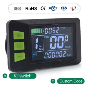 Versatile Electric Bicycle Accessories LCD Display Electronic Cyclocomputer Speedometer Odometer Wired for Road Bike Cycling