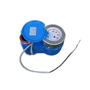 Vertical DN40 Electronic Remote Water Meter with Stainless Steel Cover