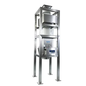 Vertical Fall Industrial Bulk Powders Metal Detector Auto Rejection Gravity Fed Metal Detection System for Materials