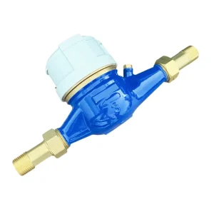 Vertical Installation Mechanical Water Meter Dry Dial Single Jet Water Meter DN15 1 2 Inch Household Water Meter