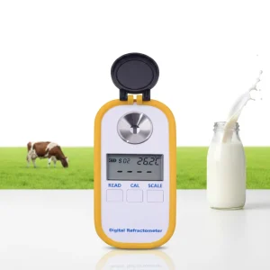 Veterinary Cow Milk Analyzer Digital Refractometer Portable Brix Meter for Cow Colostrum