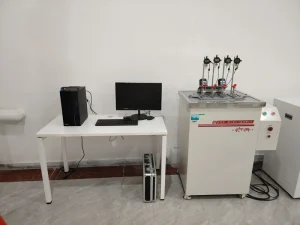 Vicat Softening Point Tester HDT Heat Deflection Temperature Testing Machine 300C 3 Station Plastic ISO 306 ASTM D1525