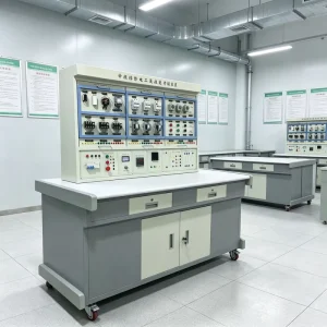 Vocational Intermediate Electrician Electrical Control Assessment Workbench School TVET Project