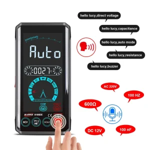 Voice Control Digital Multimeter Touch Button Digital Multimeter Frequency Conversion Measurement Multimeter Digital