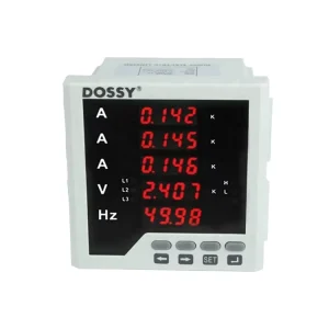 Volt Amp Hz Watt Three Phase Energy Meter Digital Panel Meter
