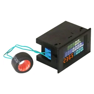 Voltmeter AC Power Meter 40-300V 200-450V 100A LCD Display Panel Digital Voltage Meter Battery Multimeter 220V Supply D69-2049