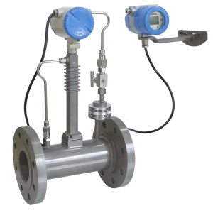Vortex Flow Meter SS304 SS316 CE SIL PED Certified Vortex Shedding Flow Sensor DN15-DN300 Industrial Meter