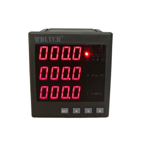 WD 2E Digital Energy Meter 120*120mm LED Display and RS485 3 Phase Multi Function Energy Meter