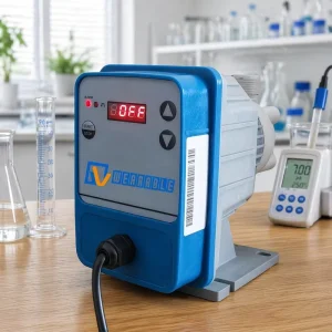 WEARABLE 110L/H 0.1bar Digital Solenoid Dosing Pump with 4-20mA for Gravity Feed Water Treatment and Atmospheric Tank