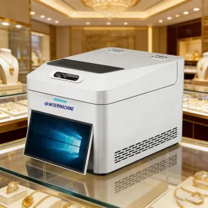 WM6000P X Ray Spectrometer Gold Metal Testing Rapid Karat Verification XRF Gold Analyzer High Precision 0.05% Accuracy 1 Year
