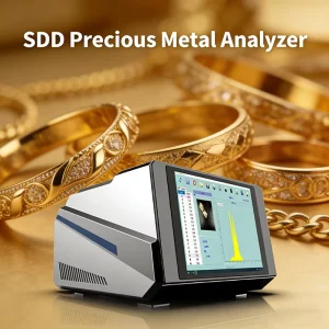 WM9800T XRF Gold Analyzer SDD Detector Non-Destructive 0.01% Accuracy X Ray Spectrometer Ppm 99.99% Range for Pawnshops