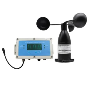 WS200 RS485 0~5V Pulse Aluminium Alloy Ultrasonic Three Cup Anemometer Wind Speed Velocity Sensor 0.3m/s Accuracy