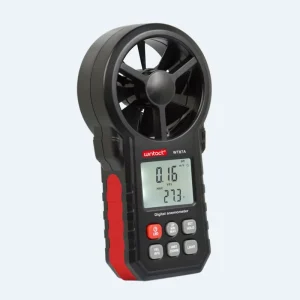 WT87A Portable Digital Anemometer with Thermometer Real-time Wind Speed Air Velocity Gauge Meter Cold Temperature Indicator