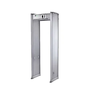 Walk Through Metal Detector for Hotel Door Protection AMD600 6 Zones Industrial Security Scanner