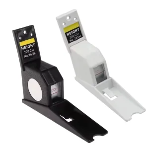Wall Mounted 2m Retractable Height Measuring Tape Height Measurement