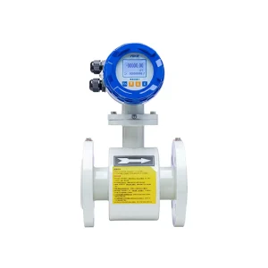 Water Flow Meter Counter Digital Electromagnetic Water Flow Meter with Totalizer