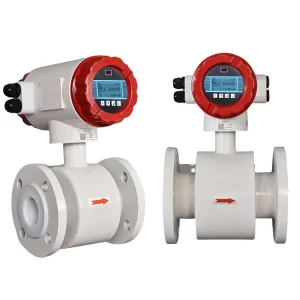Water Flow Meter Customizable Drinking Water Measurement Instrument OEM Support DN100 Sewage Flowmeter Metal Flange Connection