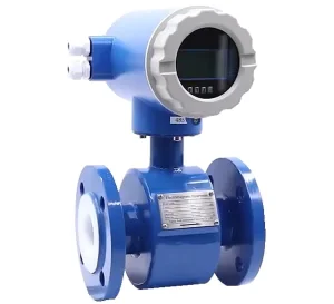 Water Flow Meter Digital Electromagnetic Flow Meters Remote Integrated Type
