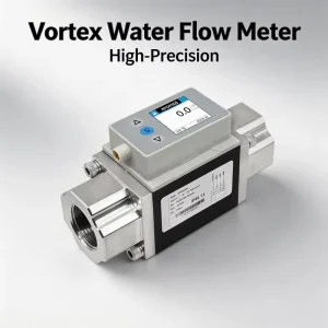 Water Flow Meter Vortex Type 3 Wire 4 20mA NPN PNP Output Industrial Flow Sensor Low Pressure Loss Corrosion Resistant OEM